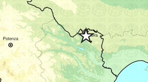 Terremoto con epicentro a Matera il 27 Giugno 2019